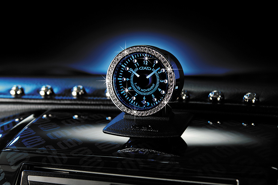 D.A.D ラグジュアリー クリスタルメーター 時計【SA721】 | 電装