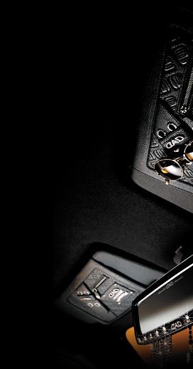 ラグジュアリー サンバイザーカバー / インテリア | GARSON