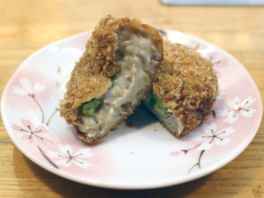 ねっとりサトイモを味わう 「北上コロッケ」 | 食文化を旅する