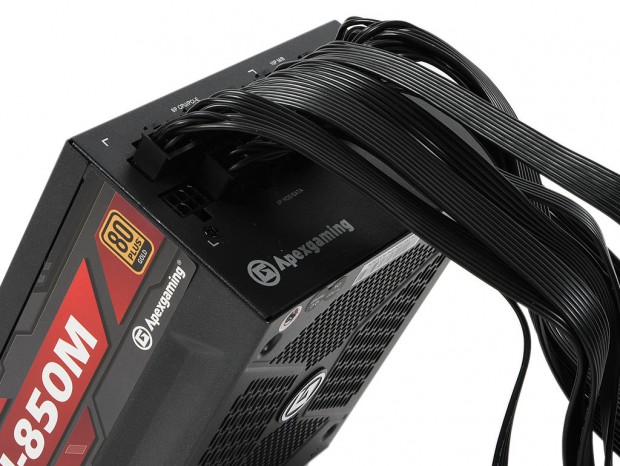 Apexgaming「AJ-850M」検証：フルモジュラーGOLD電源の新たな“最安