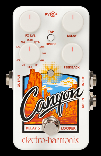 Electro Harmonix Canyon Delay And Looper Pedal: Canadian Online