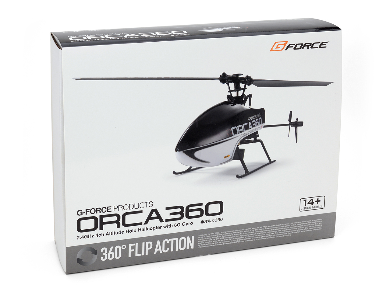 2.4GHz 4ch R/Cヘリ ORCA360(オルカ360) | G-FORCE | 株式会社ジーフォース