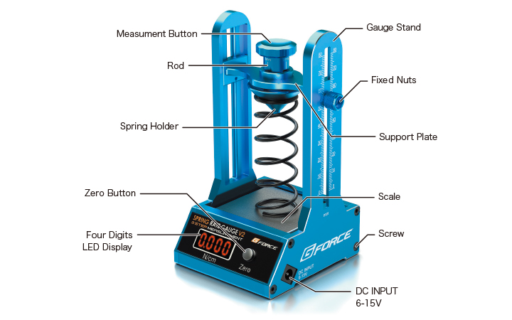 Spring Rate Gauge V2 | G-FORCE | G-FORCE INC.