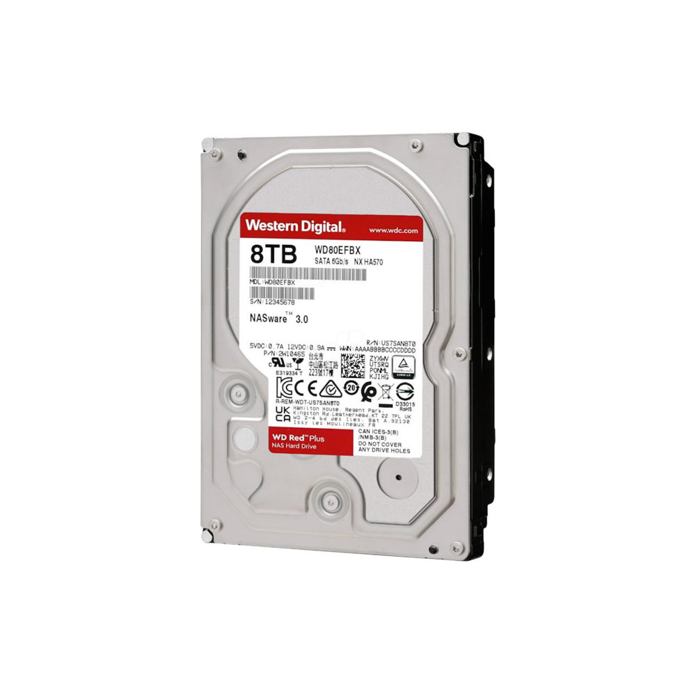 HD 8TB SATA III Western Digital Red NAS 256MB SATA 6Gb/s