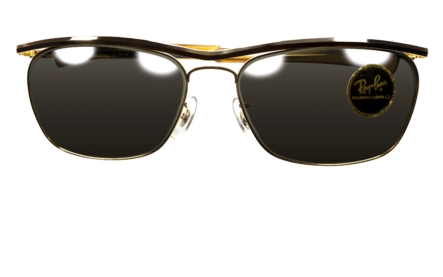 GIG LAMPS 1960s B&L RAYBAN OLYMPIAN 2 DLX 1/10 12KGF with B&L G15