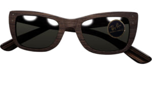 GIG LAMPS 1970s-1980s B&L RAYBAN WAYFARER 1 MATTE BLACK size50/22