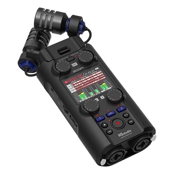 ZOOM(ズーム) H5 スタジオ ハンディレコーダー H5studio: マイク/音響