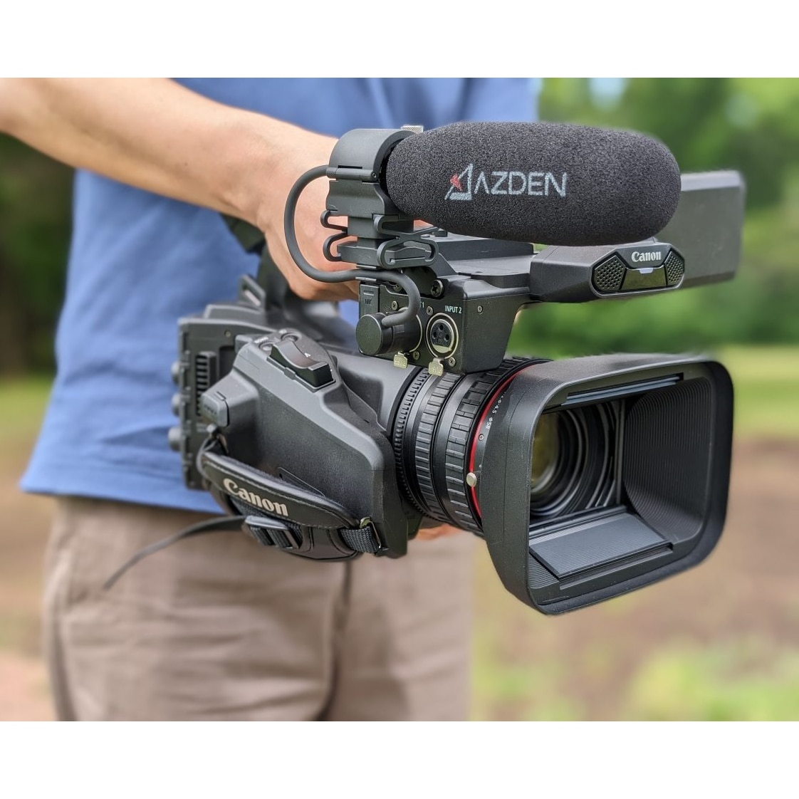 AZDEN(アツデン) L型XLRコンパクトシネママイクロホン SGM-250LX