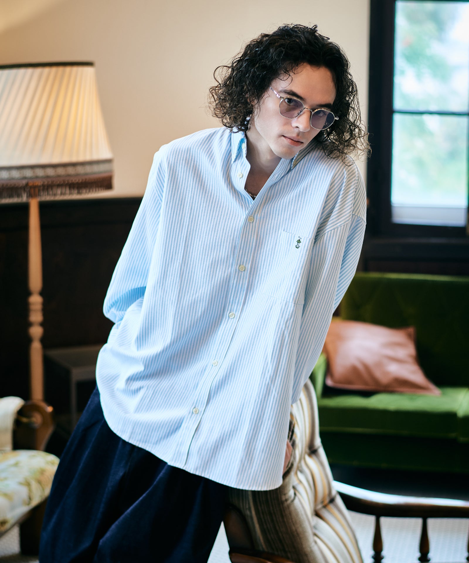 GB0126/SH09 : Forbidden Apple Oxford Shirt / フォビドゥンアップル