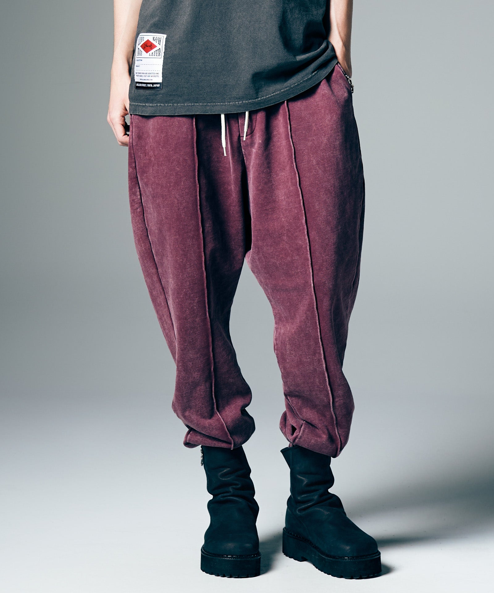 GB0226/P09 : Fade Sweat Jogger Slacks / フェイドスウェットジョガー