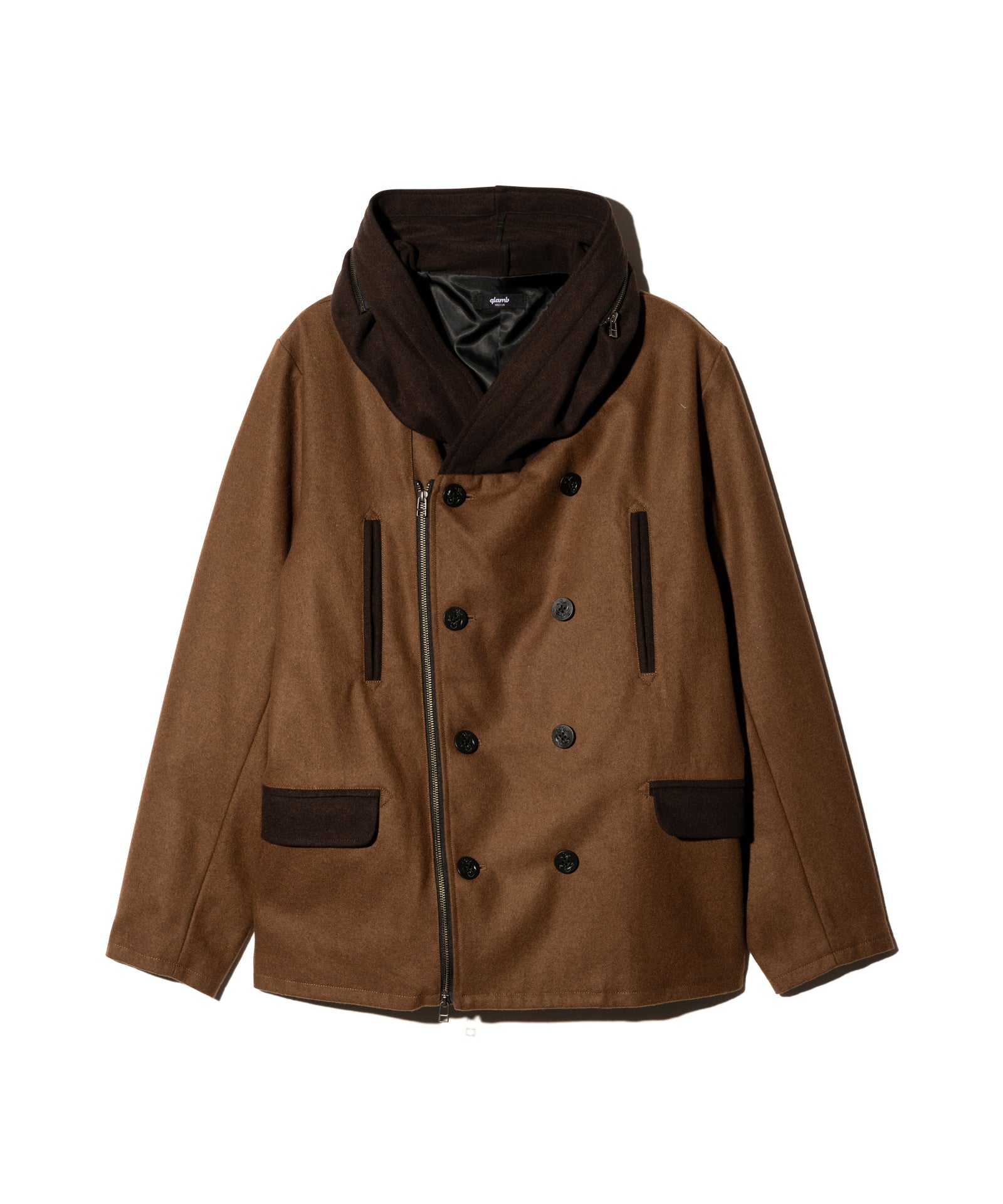 GB0425/JKT09 : Carol Pea Coat / キャロルピーコート | glamb Online