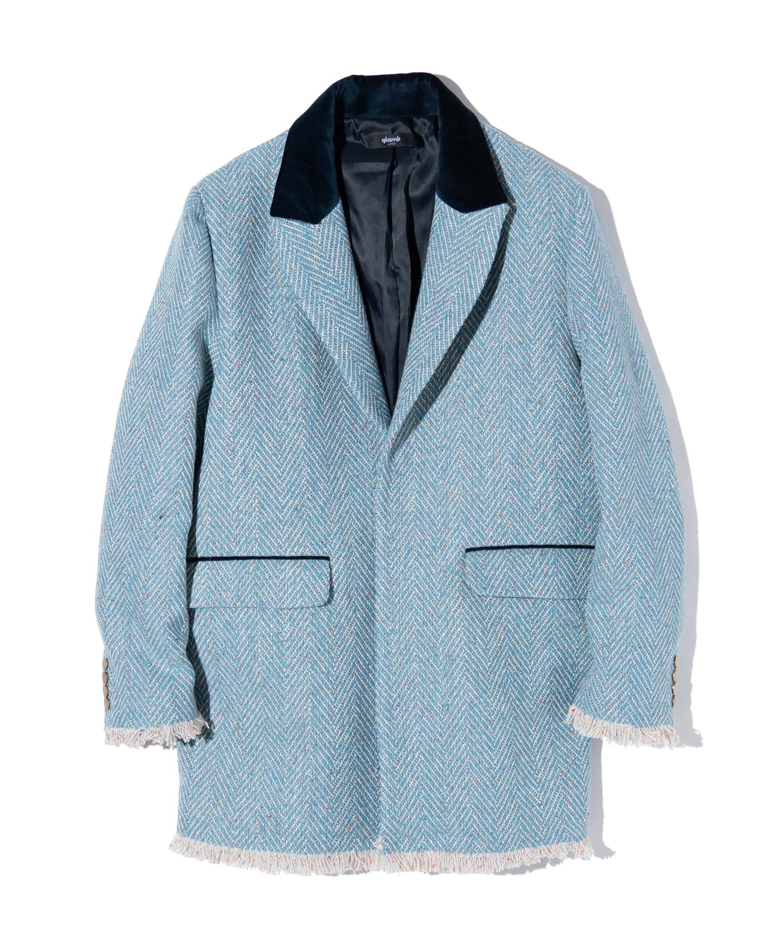 GB0424/JKT08: Cut Off Chester Coat | glamb Online Store | ブランド