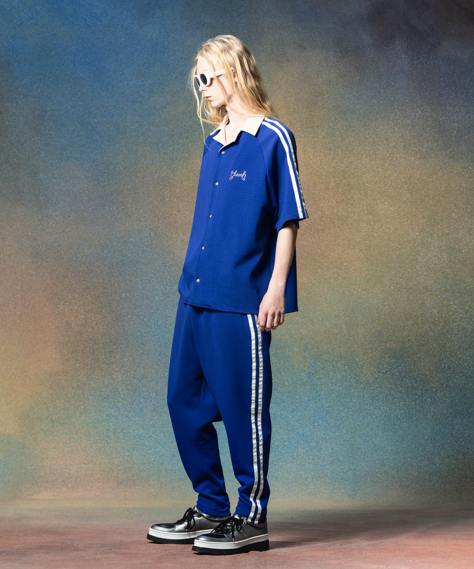 GB0225/P15 : Line Tape Track Pants / ラインテープトラックパンツ