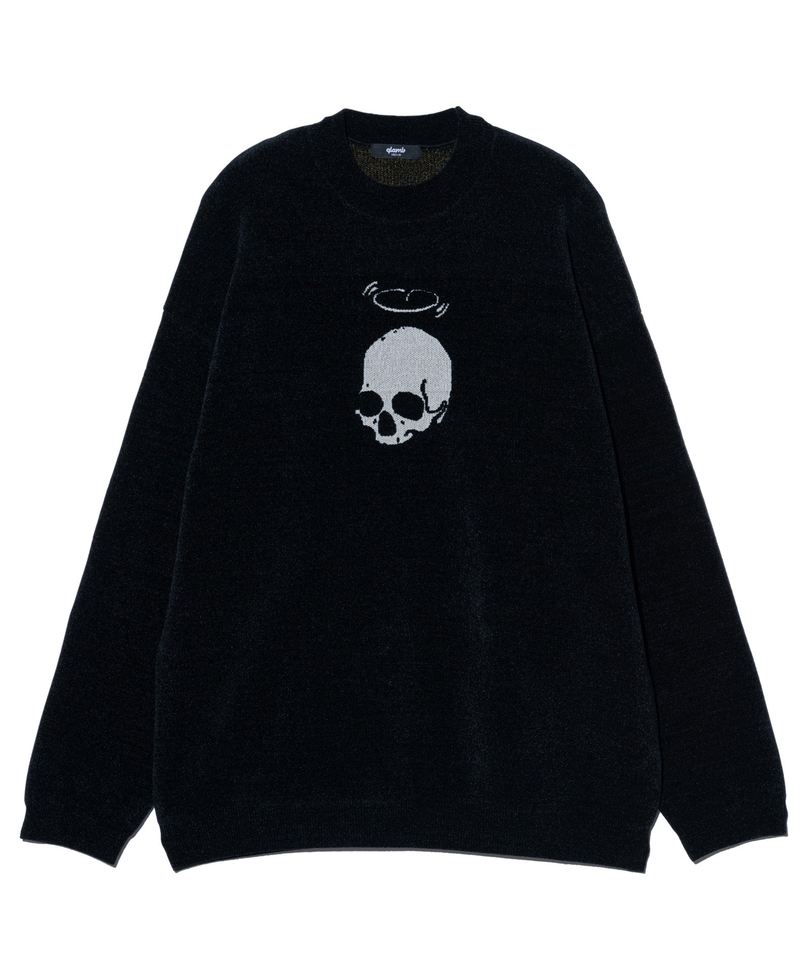 GB0325/KNT04 : Skull Molle Knit / スカルモールニット | glamb