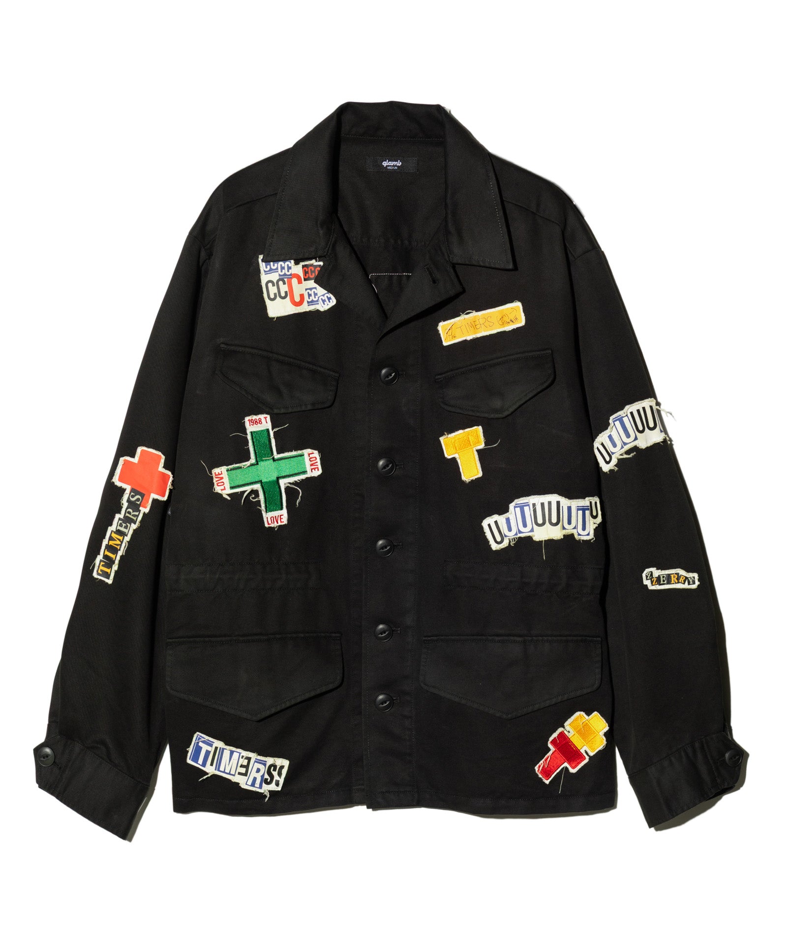 GB0425/KI03 : THE TIMERS Military Shirt Jacket / ザ・タイマーズ