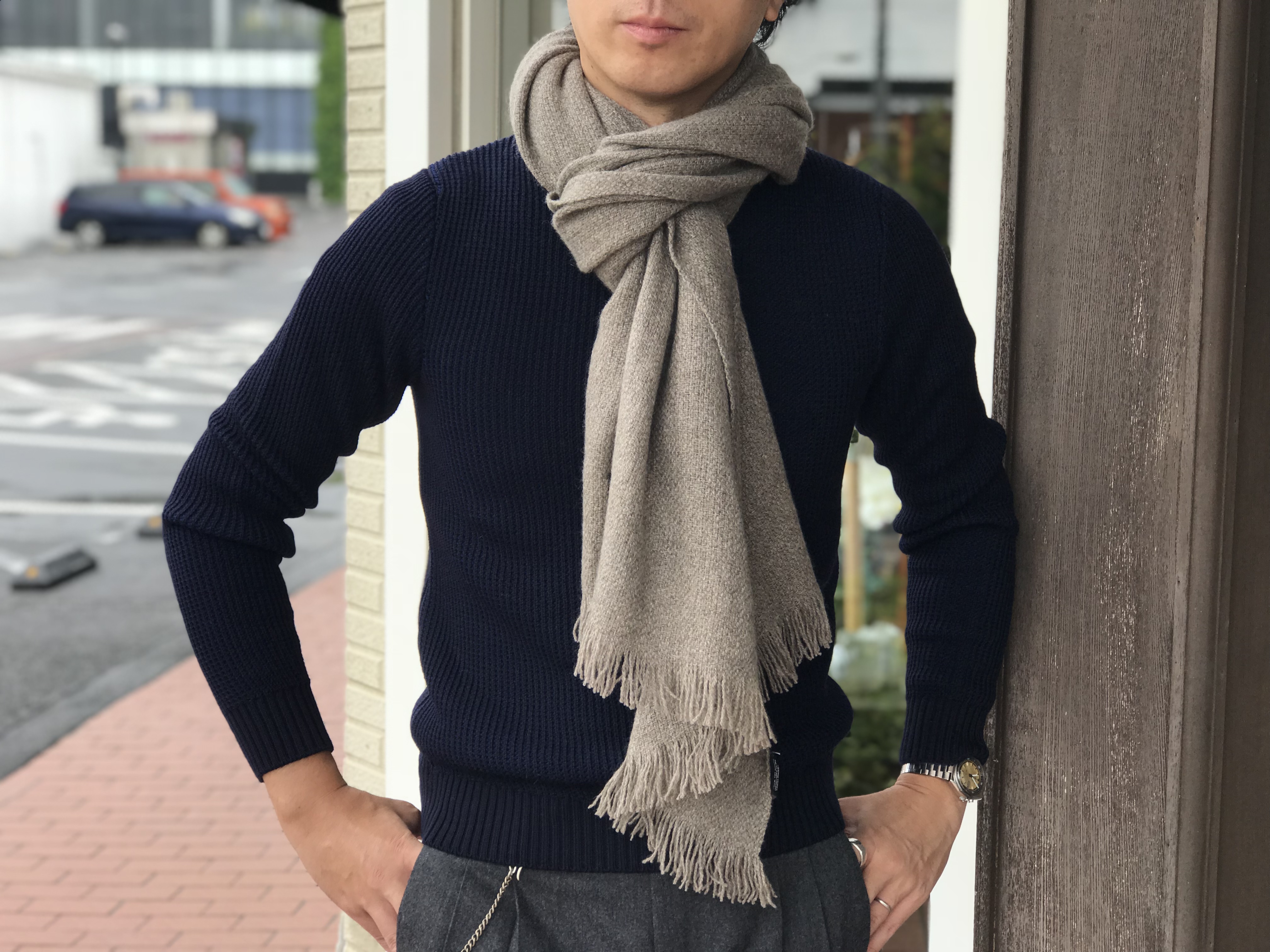 GLORYGUY & Cachette｜繊細なヤクの質感と機微に富んだ絶妙な色合い