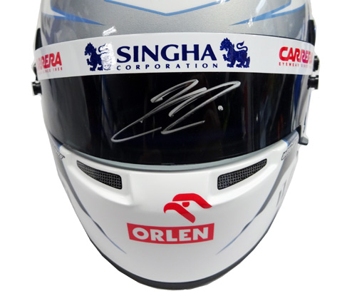 2020 K．ライコネン アルファロメオ レーシング 1/2 ヘルメット F1の