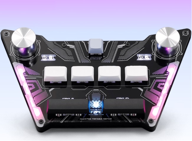 FAUCETWO Portable Edition The portable Voltex controller
