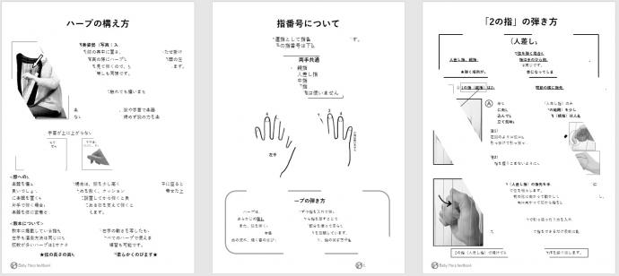 グレース　ベイビーハープ 12弦　説明書 グレースハープ・インターナショナル / 【レンタル:BRS1】12弦