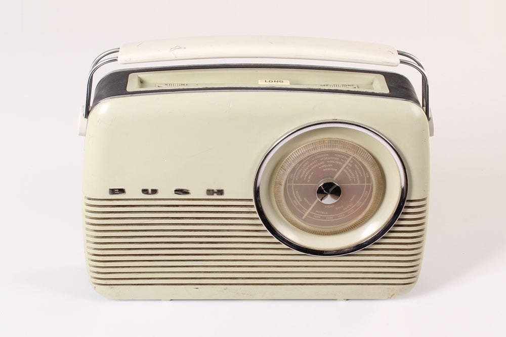 Period Bush radio | Hire & Rental | Granger Hertzog