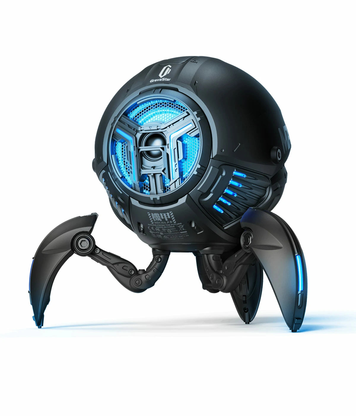 Mars Pro Bluetooth Speaker - Black | Sci-Fi Gaming Speaker