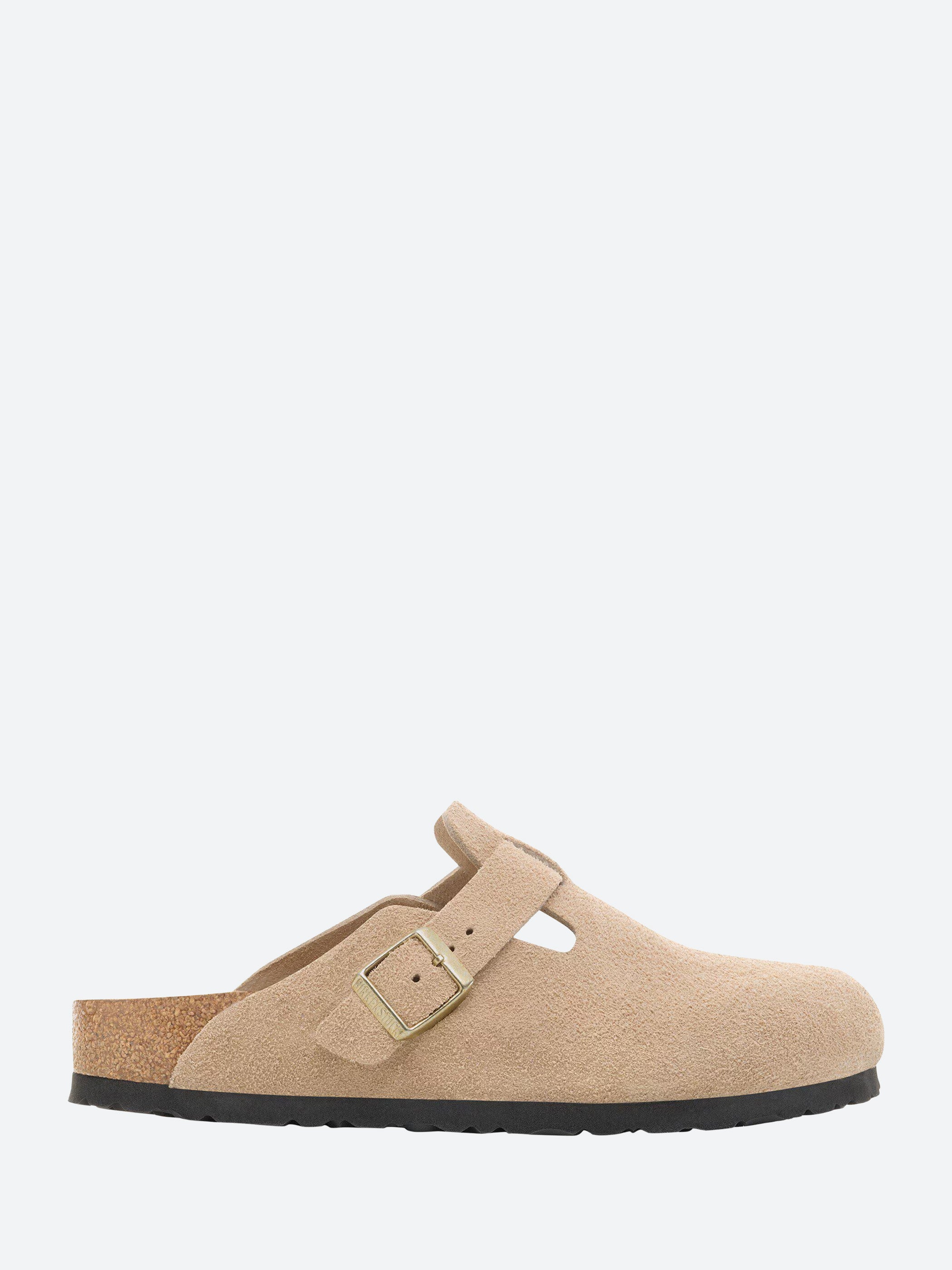 Birkenstock - Kyoto Shearling Narrow in Stone Coin – gravitypope