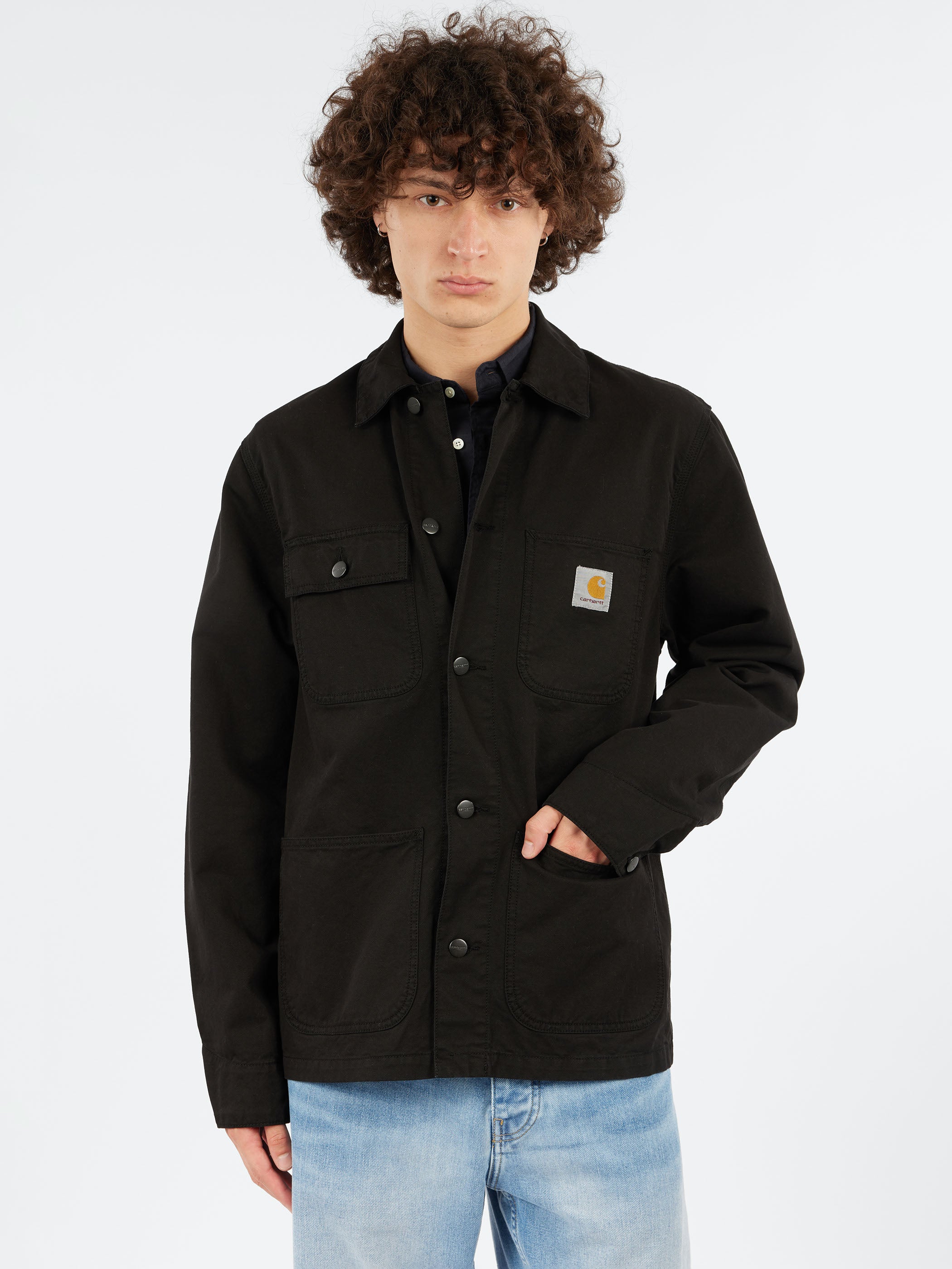 Carhartt WIP - Michigan Chore Coat in Black – gravitypope