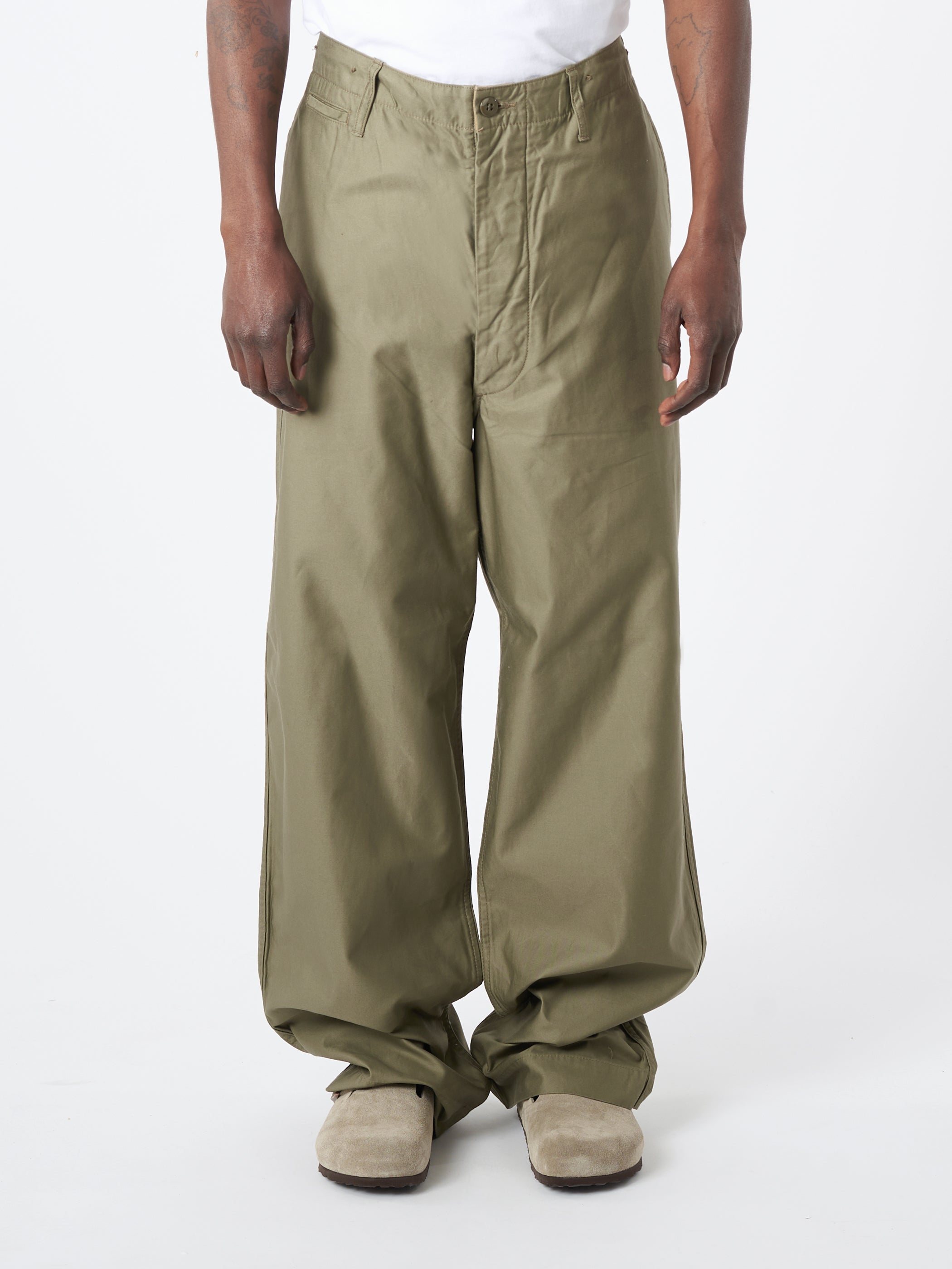Nigel Cabourn - New Basic Chino Pant in Green – gravitypope