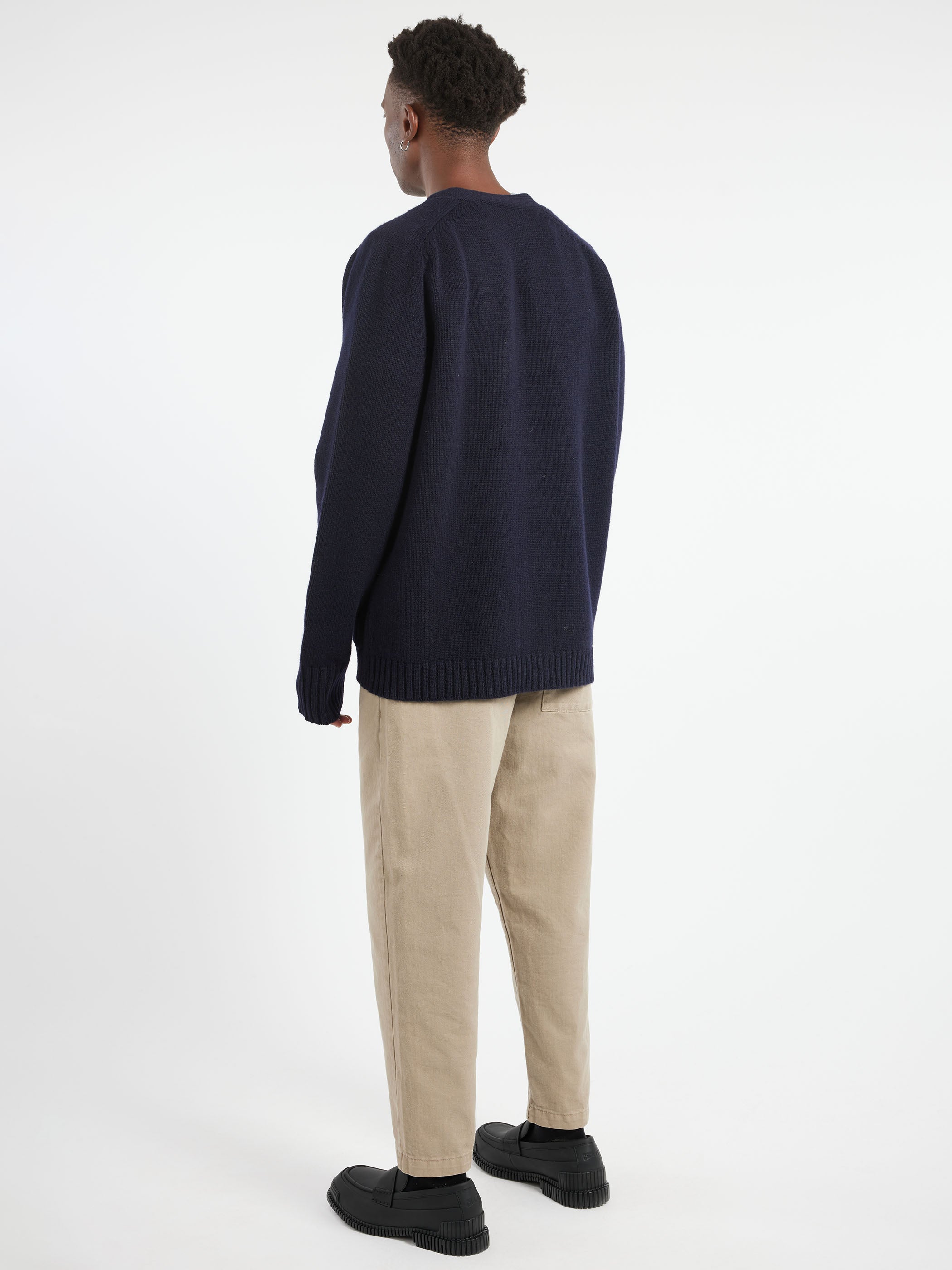 Studio Nicholson - Sen Cardigan in Darkest Navy – gravitypope