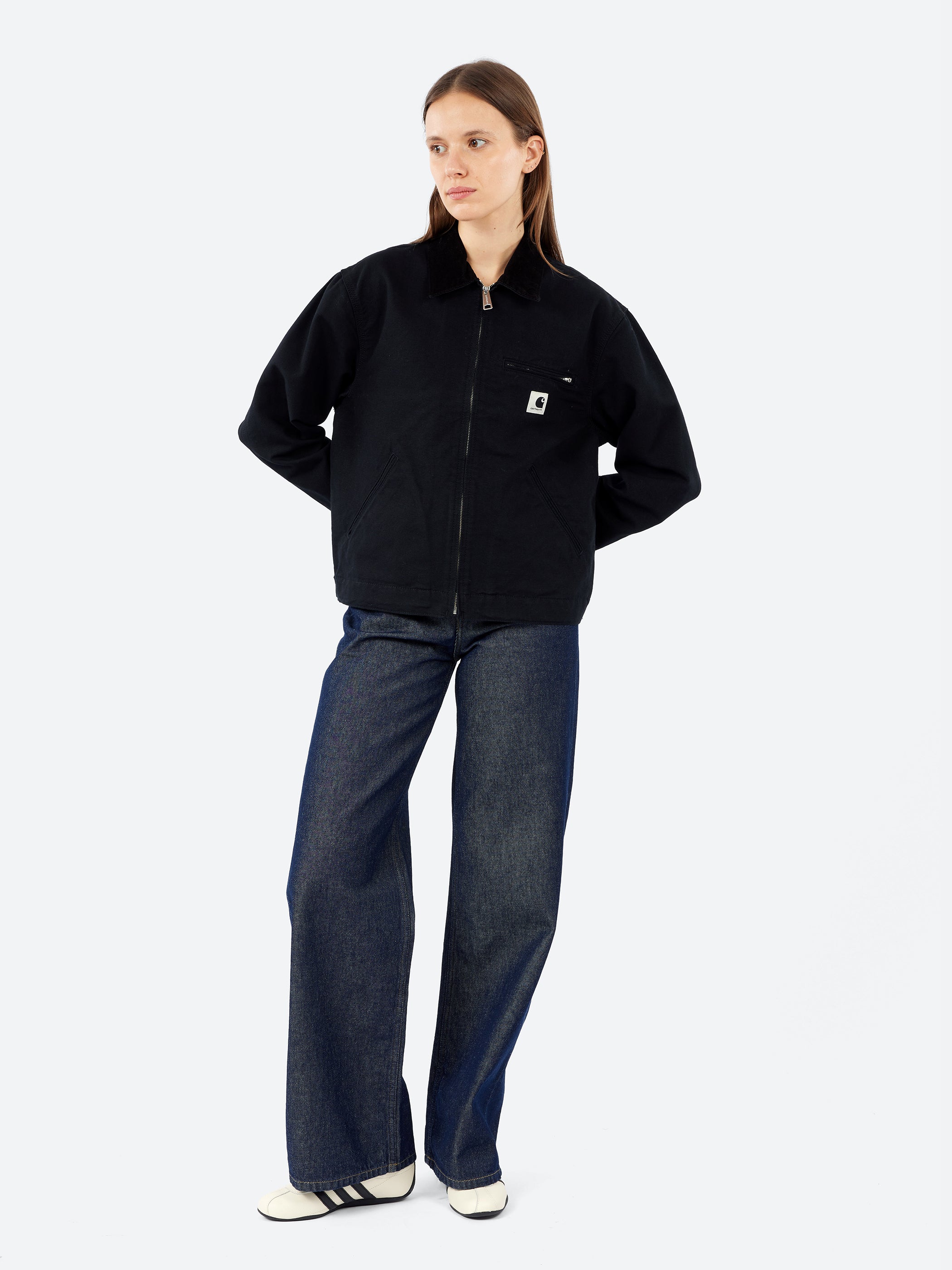 Carhartt WIP - Michigan Chore Coat (Winter) in All Black – gravitypope