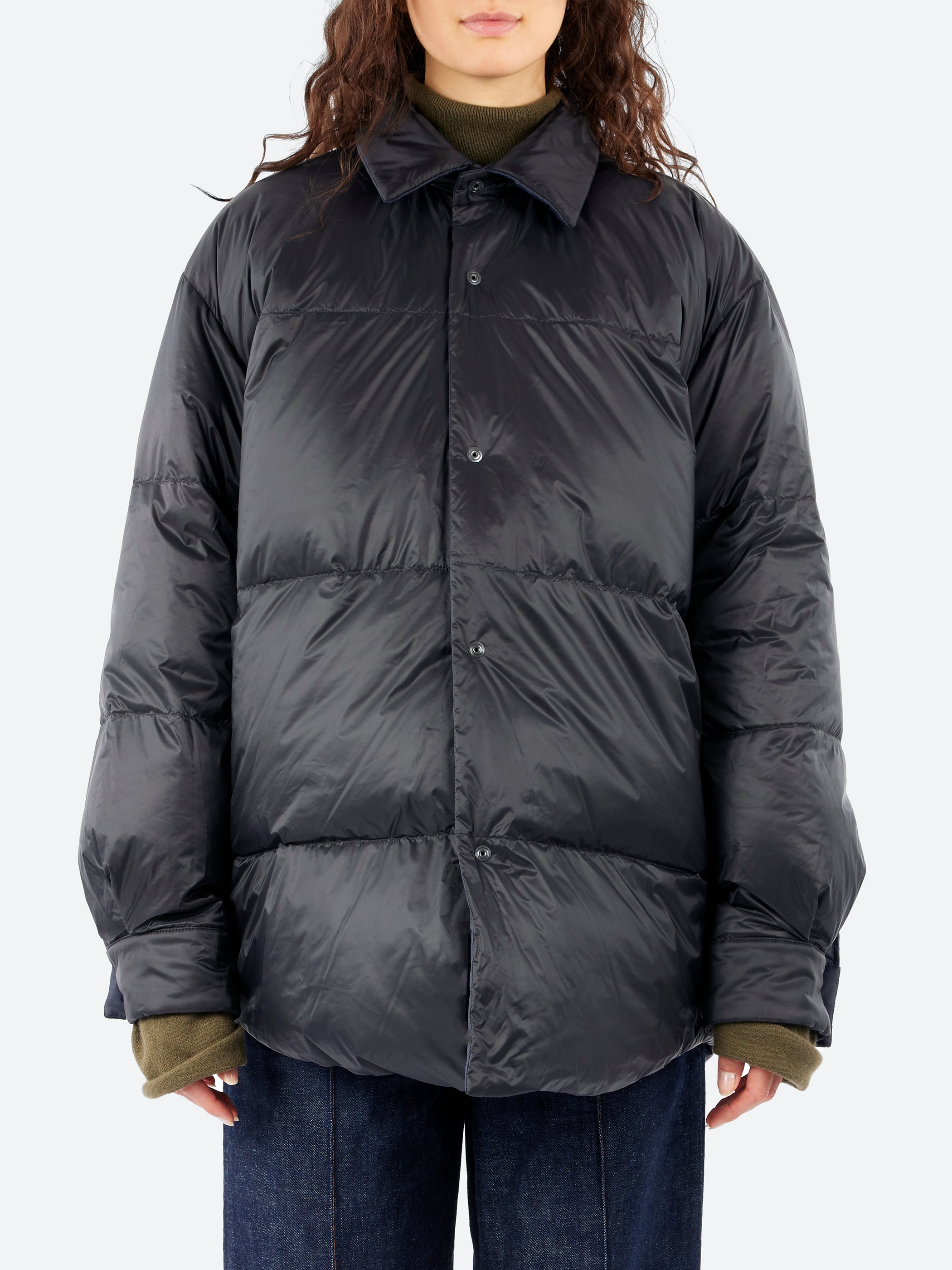 Sofie D'Hoore - Orlov Down Jacket in Midnight and Black – gravitypope