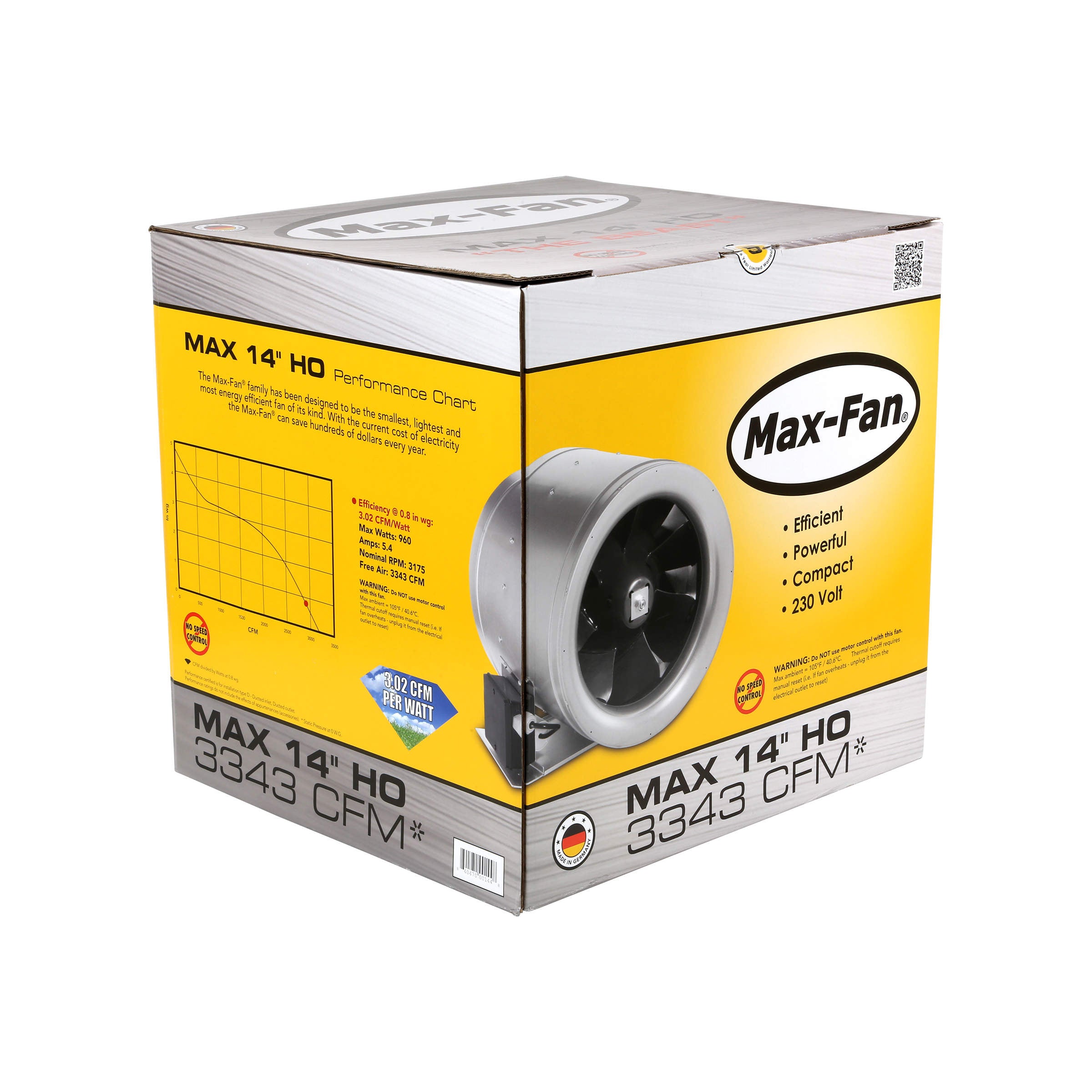 Can-Fan® Max-Fan® HO Mixed Flow Fan - Greenhouse Megastore