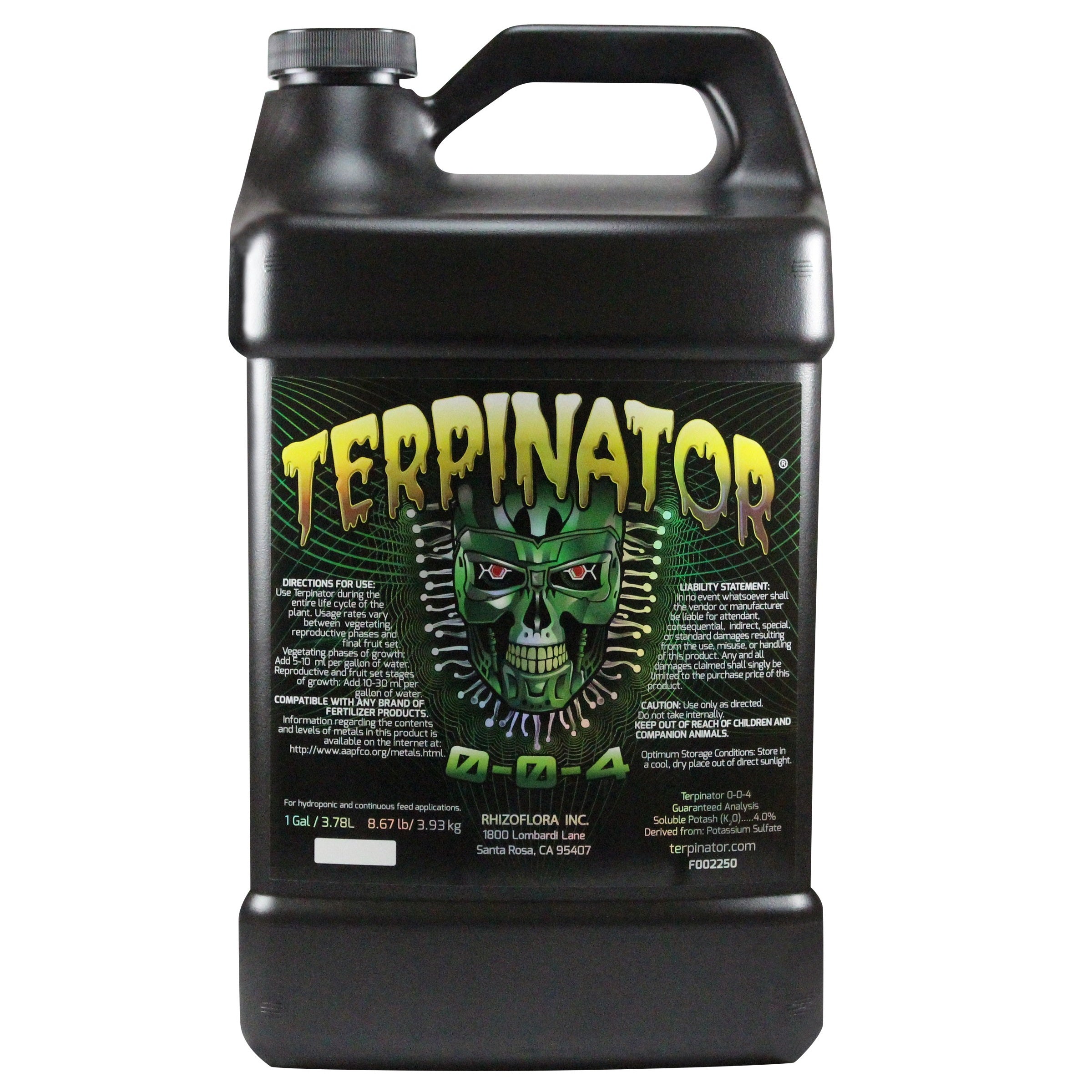 General Hydroponics Terpinator® 0-0-4 - Greenhouse Megastore