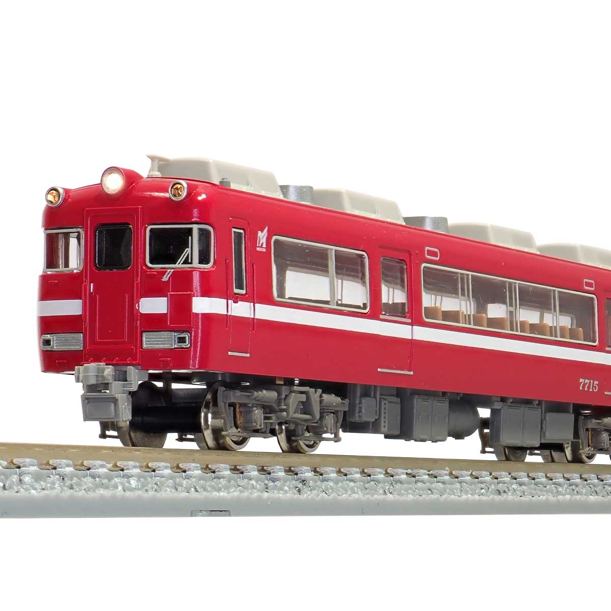 30352＞名鉄7700系白帯車（妻面窓無し）基本2両編成セット（動力付き