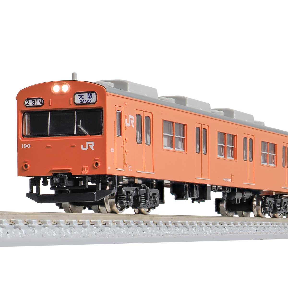 50767＞JR103系（関西形・分散冷房車・大阪環状線・モリ26編成）8両