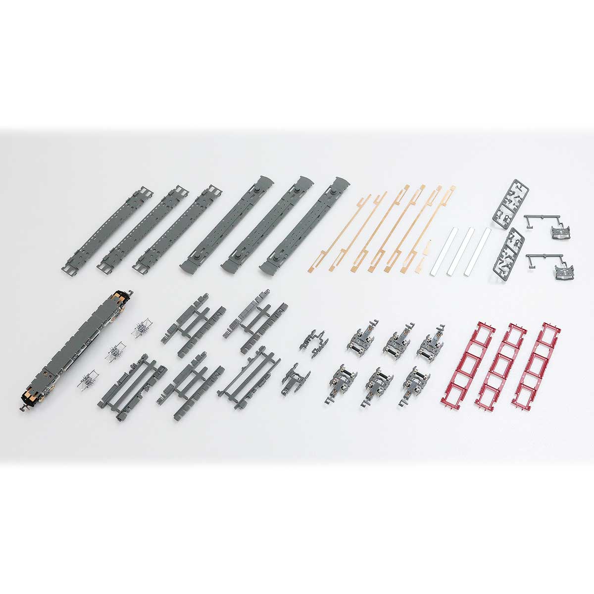 7513＞床下台車セット 8600系 基本4両用A（動力付き）｜床下・台車