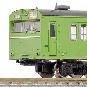 18026＞国鉄（JR）103系＜新製冷房車・ウグイス＞ 増結用サハ2両ボディ