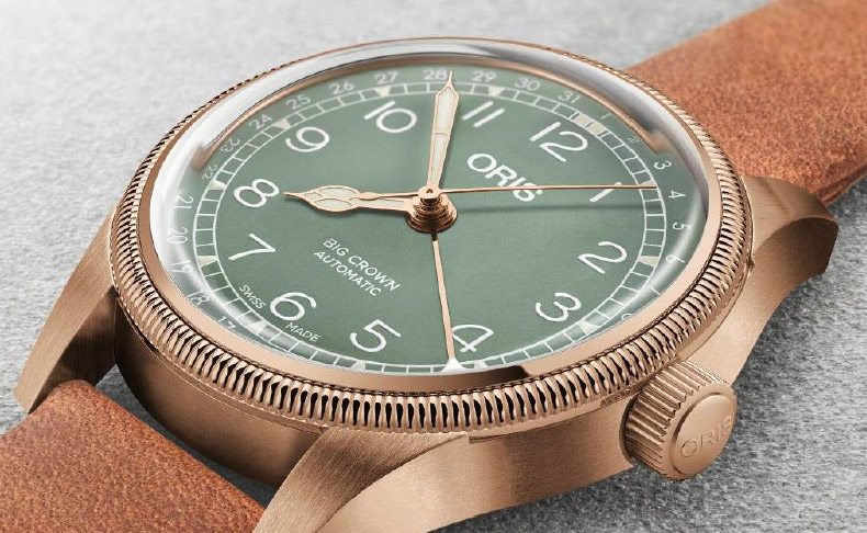 オリス(ORIS) オリスの象徴「ビッグクラウン ポインターデイト」復刻