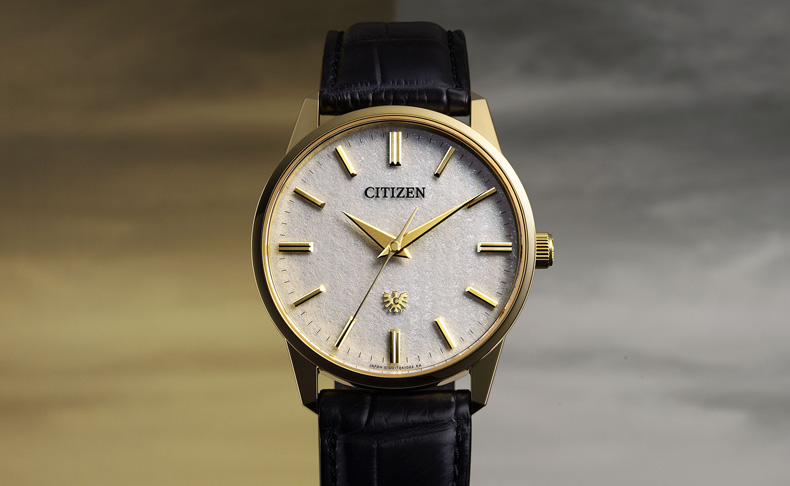 ザ・シチズン(The CITIZEN) 2022新作 K18イエローゴールドケースに世界
