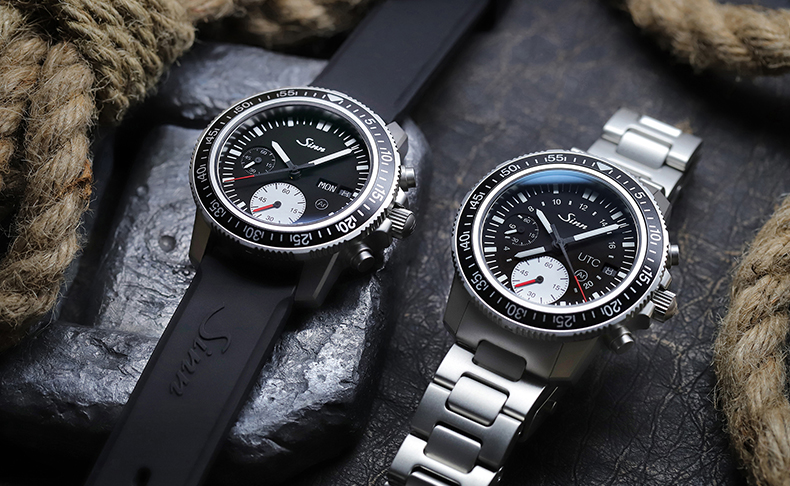 ジン(Sinn) 2025新作 60分積算計付ダイビングクロノグラフ。ジン「613