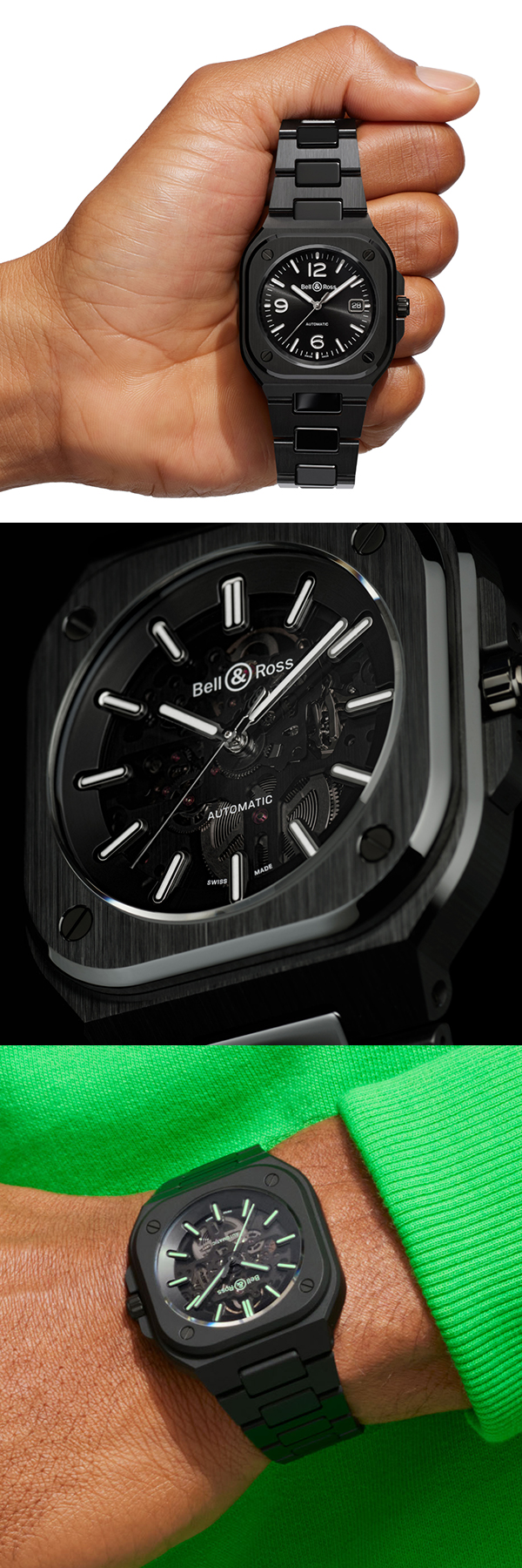 ベル＆ロス(BELL & ROSS) 2024新作 ベル＆ロス「BR 05 ブラック