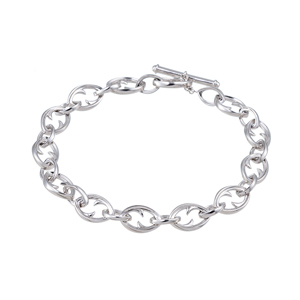 パラジウムシルバー950 オニキス&白蝶貝 フレックスリング GSTV GSTV