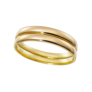 GSTV PT950/K18YG ダイヤモンド ピアリング D 約0.04ct