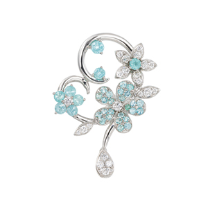 う*ん様 GSTV⭐ルビー•サファイアのリバーシブルペンダントトップRBSA