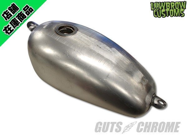 ○Lowbrow Customs製 1.8ガロンバナナタンク ハイトンネル｜ハーレー