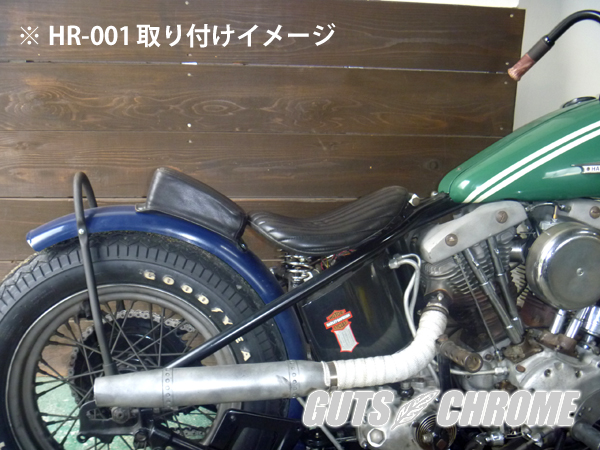 ▽HARD RIDE レザーソロシート タックロール｜ハーレーパーツの通販