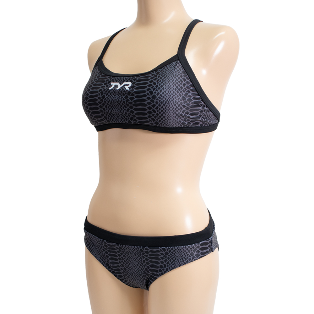 TYR 水着 レディース 園田モデル(パイソンデザイン) ビキニタイプ