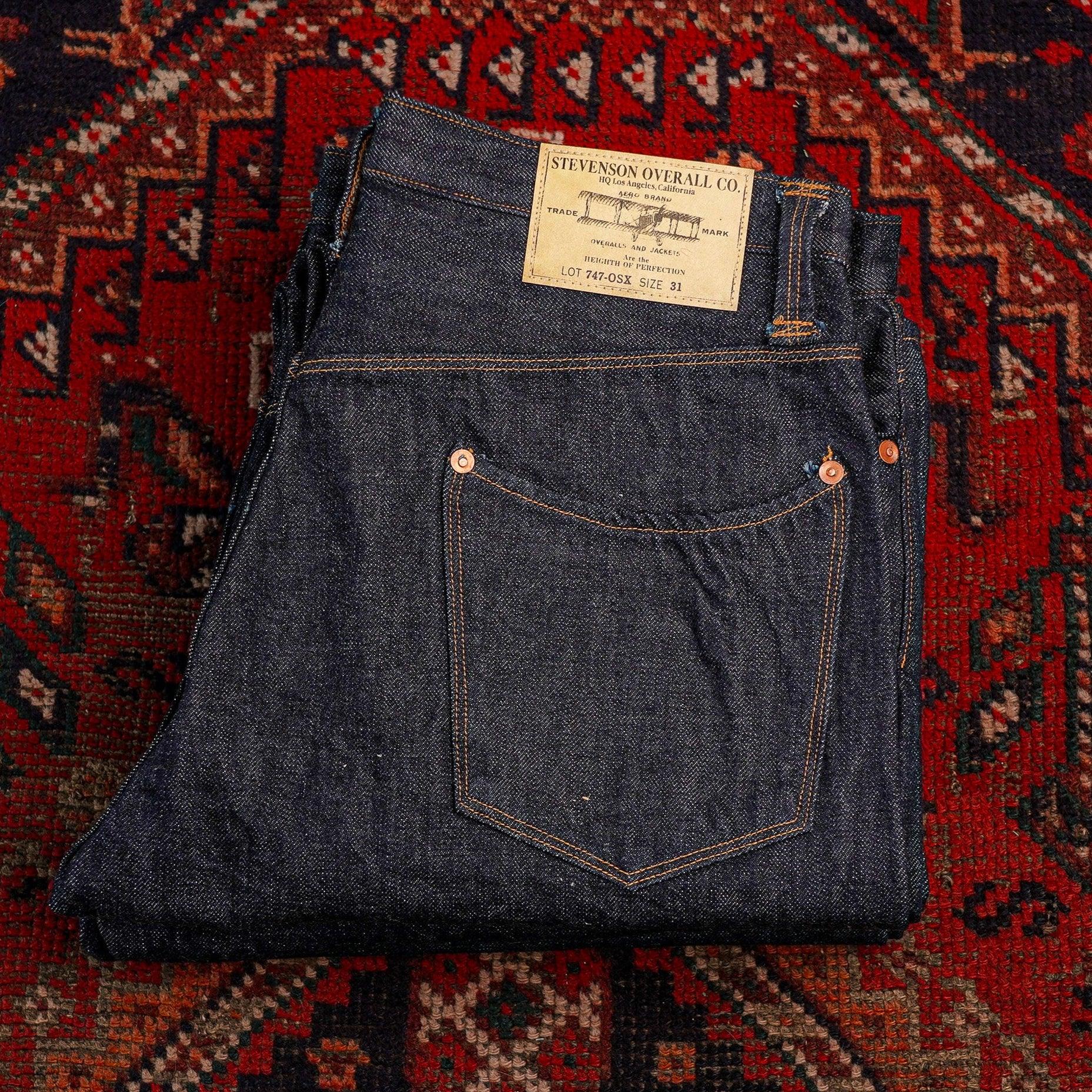 Stevenson Overall Co. San Francisco 747 Straight Leg - Indigo