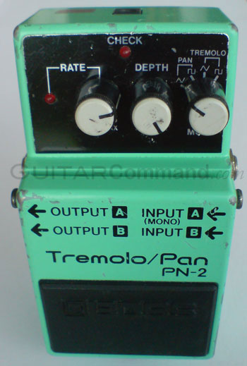 Boss PN-2 Review Vintage Tremolo Pan Effects Pedal