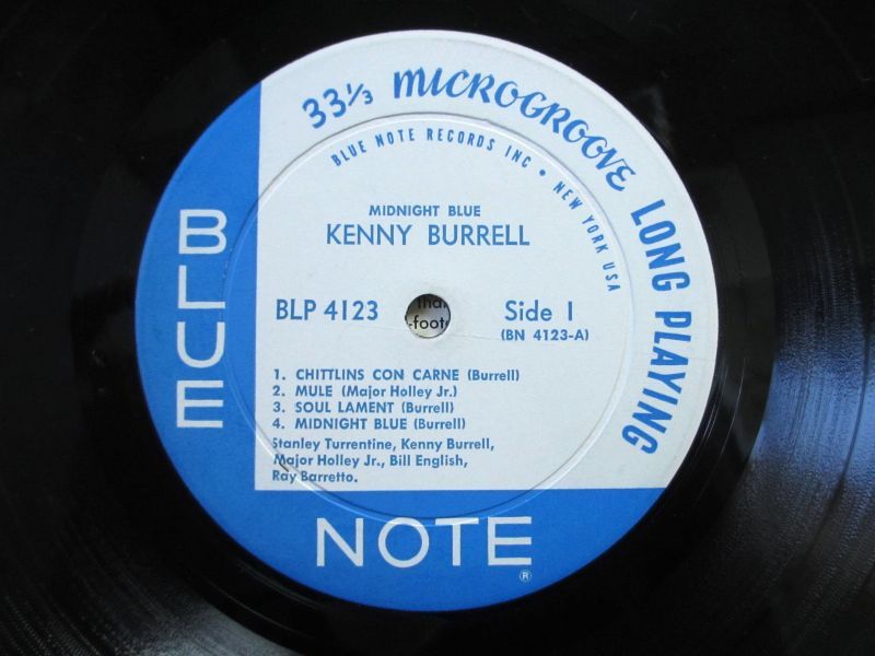 Kenny Burrell / Midnight Blue (MONO / 片DG!!) - Guitar Records